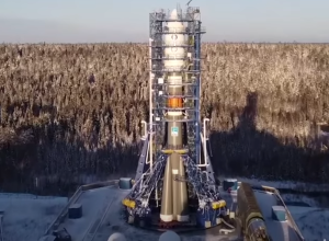 ВКС России успешно осуществили запуск ракеты-носителя Союз-2.1б  (видео)
