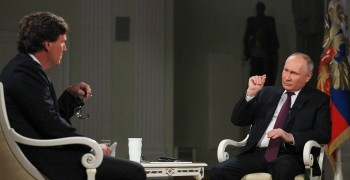 Такер Карлсон опубликовал интервью с президентом Владимиром Путиным (с переводом)